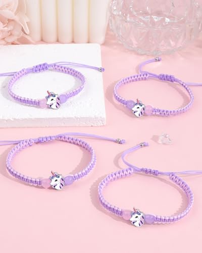 Image of 2 /3 /4 Pcs Best Friend Bracelet Heart /Butterfly /Infinity /Unicorn Matching Handmade Friendship Sister BFF Best Friends Bracelet Birthday Gifts for Her