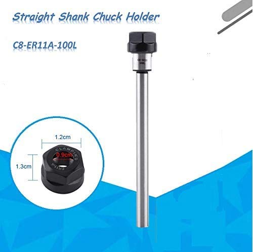 Estensione Mandrino Router 8mm-ER11A - Per Fresatura CNC, Tornio, Lavorazioni Profonde - Foto 2