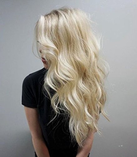 【Promotion】Full Shine 14" 150% Density Human Hair Lace Front Wigs With Baby Hair Blonde Color Brazilian Hair Wig Human With Body Wave Remy Lace Wig For Women