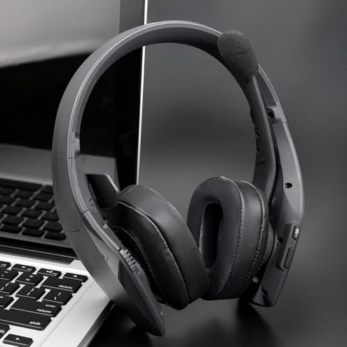 SOULWIT Cooling Earpads para BlueParrott B650/S650(650XT) Noise Cancelling Bluetooth Headset, Almohadillas de Espuma de Alta Densidad - CG Negro miniatura 3