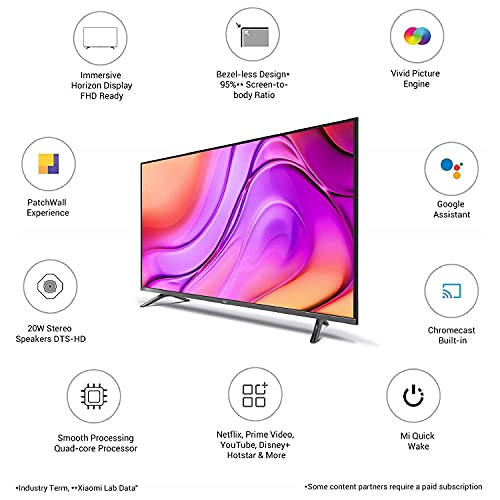 Image of Mi 125.7 cm (50 inches) 5X Series 4K LED Smart Android TV with Dolby Vision & 40W Dolby Atmos (Grey)