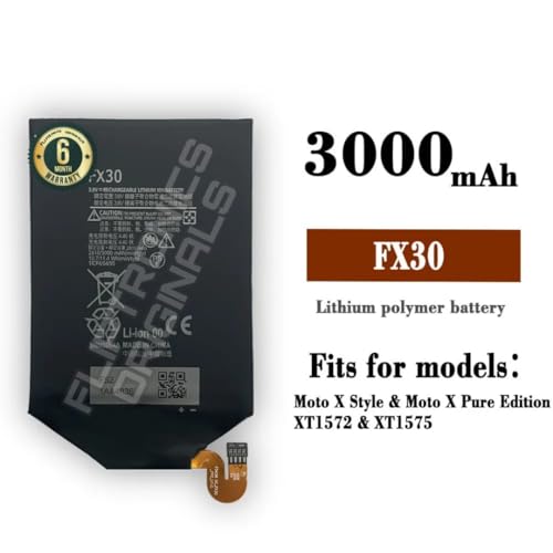 Image of FX30 Battery for Motorola X Style XT1575 XT1572 Battery with 6 Month Warranty**** (X287)