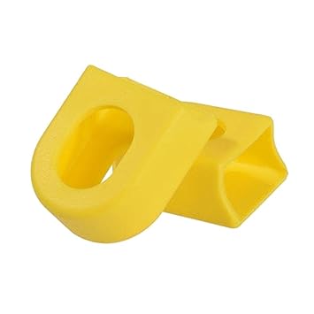 UJEAVETTE 2X Mountain Bicycle Crankset Protector Crank Sleeve Protective Cover Yellow|Bicycle|Bicycle for Men Adult|Bicycle Light|Bicycle for Men|Bicycle for Kids|Bicycle Pump|Bicycle for
