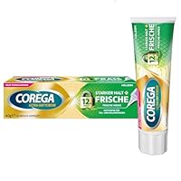 Corega Ultra Haftcreme Starker Halt + Frische für Zahnersatz/ dritte Zähne, 1x40g