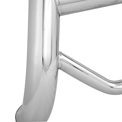 Image of Black Horse MAX Beacon Bull Bar No Skid Plate Stainless Steel Compatible with 2014-2019 Toyota Highlander-MAB-TOF5307S