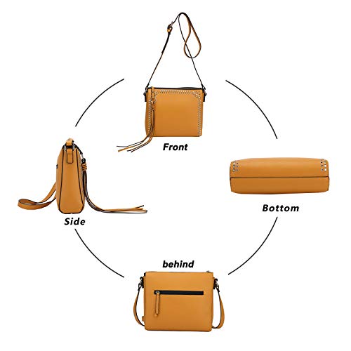 seOSTO Medium Women Crossbody Purse Bag with Tassel