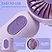 Mini Portable Fan 3 Pack, Cute Handheld Battery Operated Lightweight Small Personal Fan with 3 Speeds and USB Rechargeable Eyelash Fans for Stylish Girl Kids Women Men Office Outdoor Travel Camping