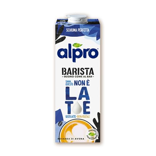 ALPRO, QUESTO NON È LATTE BARISTA - Bevanda all'AVENA, 100% Vegetale, Gusto Latte - Confezione da 1 Litro