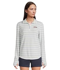 Millie Stripe/Serenity Blue Heather/Marshmallow