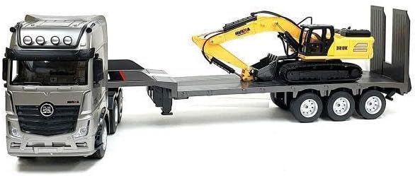 Huina 1552 9Ch 1/18 重機回送大型トレーラー ラジコン ラジコン