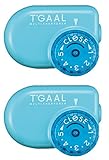 2 X Stad T'Gaal Pencil Sharpener - Light Blue