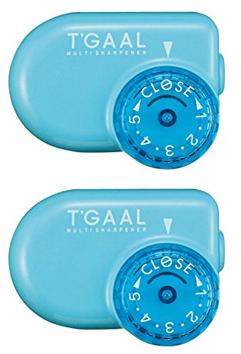 2 X Stad T'Gaal Pencil Sharpener - Light Blue