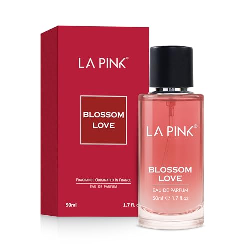 Image of La Pink Blossom Love EDP Perfume for Woman & Man | Rose, Citrus, Fruity & Amber Notes | Long Lasting Unisex Luxury Fragrance for Men & Women | 50ml