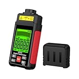 Cryfokt Digitaler Drehzahlmesser, Hochpräzises Berührungsloses Drehzahlmessgerät 10–99999 U/min mit LCD-Display, Berührungsloser -Fotosensor des Drehzahlmessers für die Inspektion von (keine Batterie)