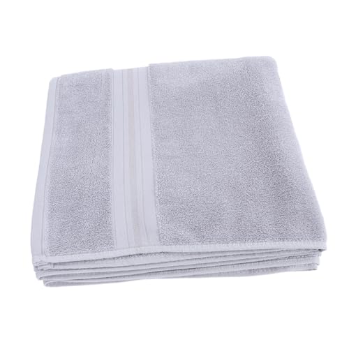 HOLIDYOYO Cotton Bath Towel Oversized Absorbent Shower Towel for and Hotel Use Soft and Comfortable Cotton for Daily Bathing and Pool Relaxation