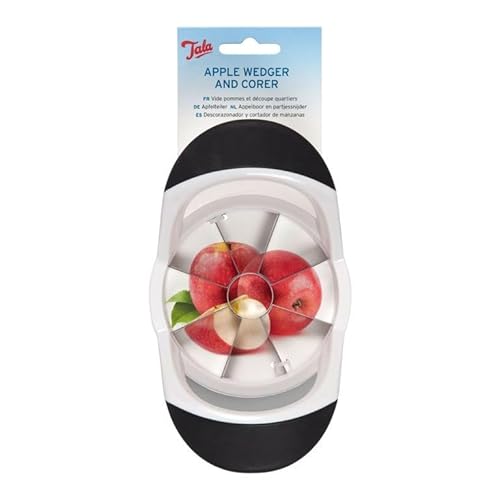 Tala Apple Corer and Wedger, Quick Slicing Tool for Fruits and Vegetables with Large Non Slip Grip Handle