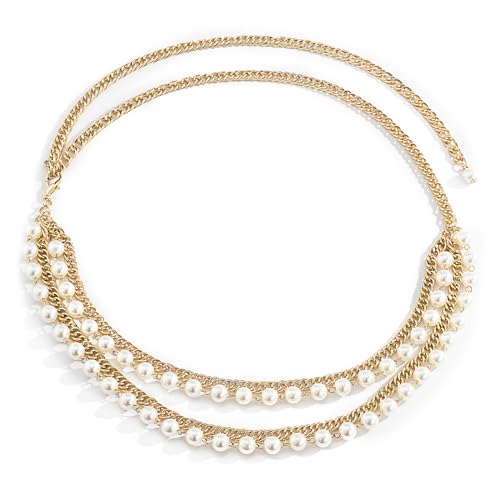 Chaîne de ceinture en argent et dorée grande taille avec papillon tournesol MODRSA