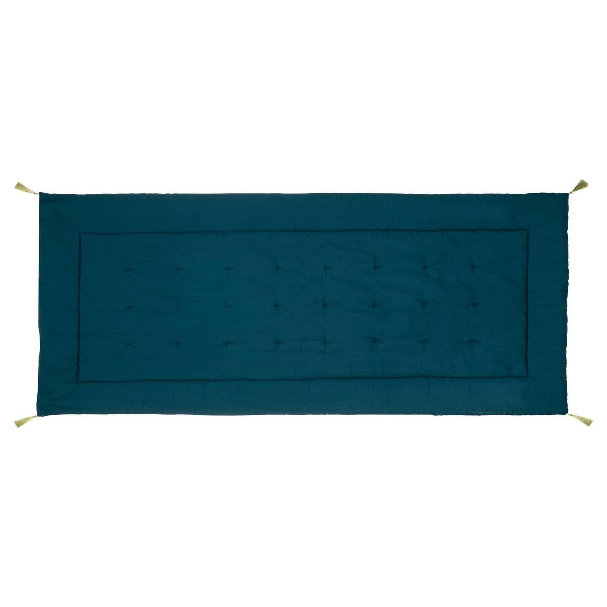 Edredon Couverture en Velours Imprimé Ozie 80 x 180 cm - Atmosphera