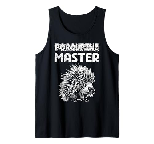 Stachelschwein Porcupine Master Lustiges Stachelschweine Tank Top