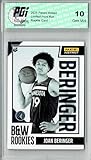 Joan Beringer 2025 Panini Instant #BWR-3 Black White 256 Made Rookie Card PGI 10