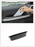 Highitem Auto Passenger Side Storage Box Container Organizer ABS Black Interior Accessory Interior Accessory Fit for Jeep Wrangler JK 2011-2017