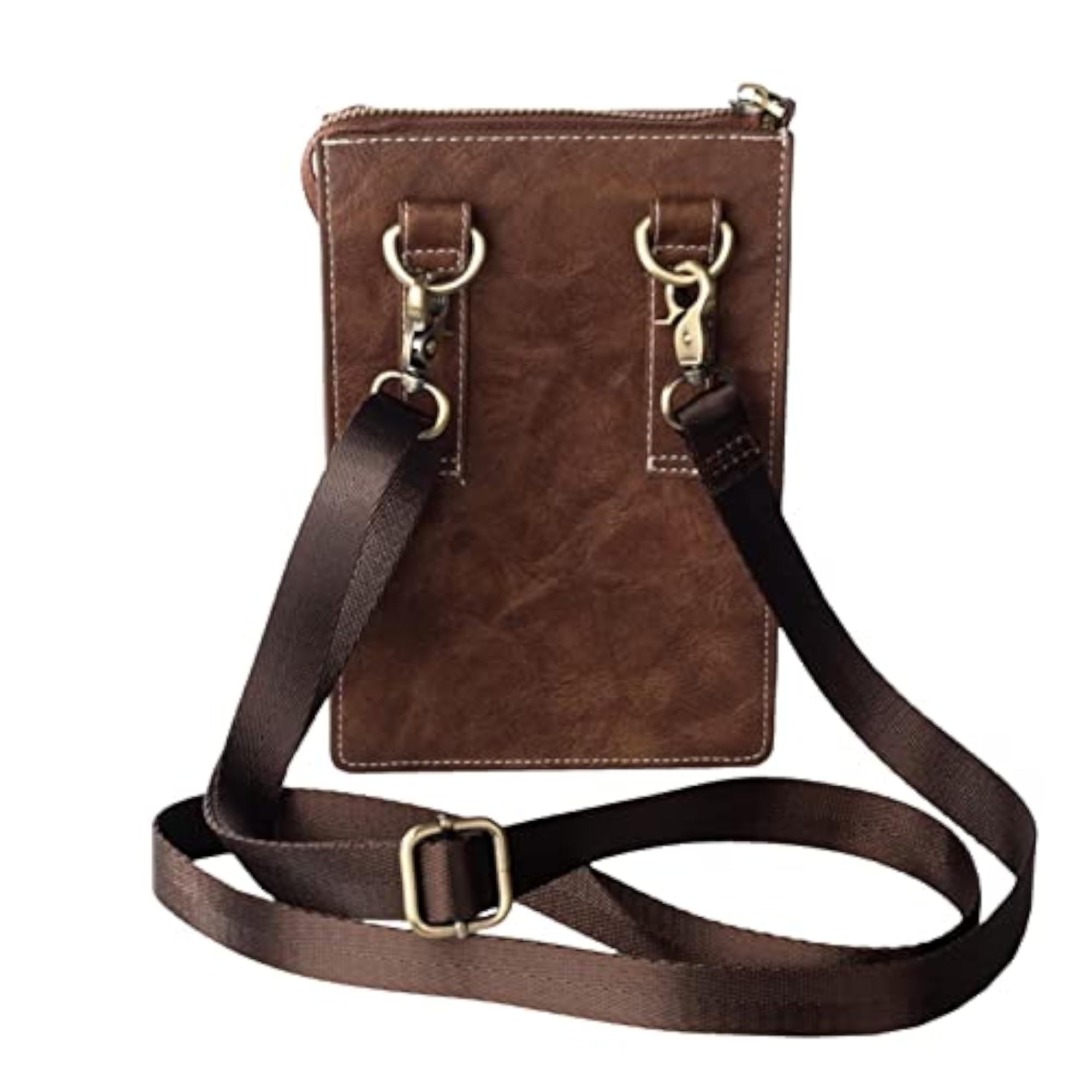 Neck Wallet Universal PU Leather Phone Bag