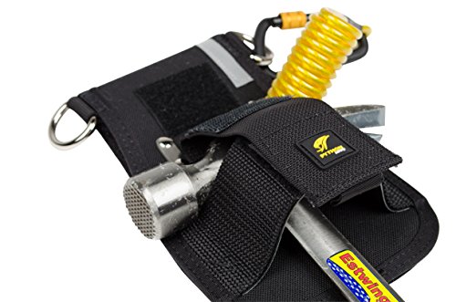 3M DBI-SALA Fall Protection For Tools, 1500094,HookandLoop Closure Strap w/Hook2Quick Ring and Tether Protects Hammers From Accidental Drops But Convenient For Use - Thumbnail 2