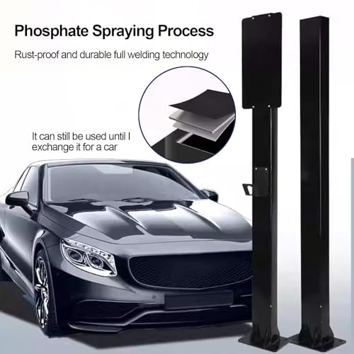 Pilier de chargeur EV fixe pour protéger connecteur de charge