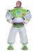 Disguise Men's Disney Buzz Lightyear Inflatable Toy Story 4 Adult Costume, White, One Size