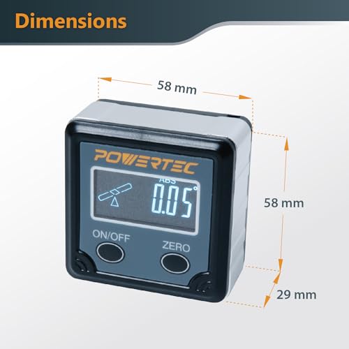 POWERTEC 71828V Buscador de Ángulos Digital miniatura 7