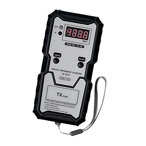 Probador de frecuencia infrarroja portátil de 4 bits para mandos de garaje y llaves de coche