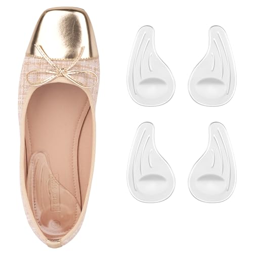 Vigorrwalk Adhesive Heel Wedge Insert for Over-Supination, Over-Pronation, Heel Insoles for Bow Legs, Knee Pain, Foot Alignment (Transparent, 2 Pairs) Vigorrwalk Adhesive Heel Wedge Insert for Over-Supination, Over-Pronation, Heel Insoles for Bow Legs, Knee Pain, Foot Alignment (Transparent, 2 Pairs)