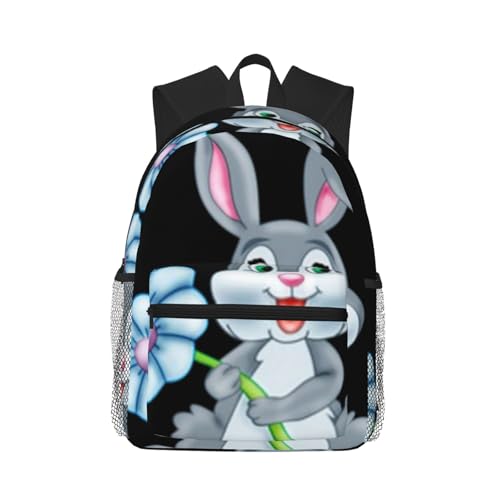 Sac à dos de Pâques noir polyvalent pour simplifier le transport de vos affaires