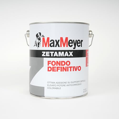 MaxMeyer Fondo Antiruggine Zetamax Bianco 2,5 L