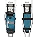 Crutch Bag Lightweight Crutch Accessories Storage Pouch with Reflective Strap and Front Zipper Pocket for Universal Crutch Bag to Keep Item Safety (Blue)