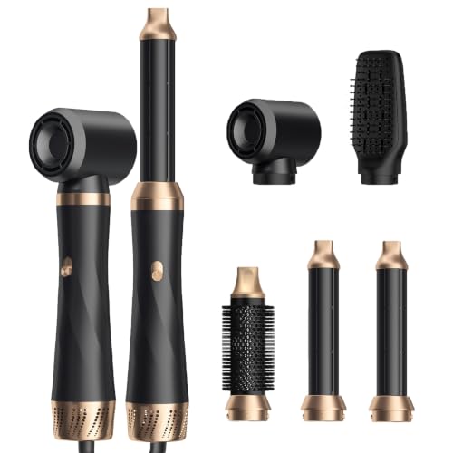 Image of Blow Dryer Brush, 5 in 1 Negative Ion Hair Dryer Brush Set