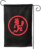 HONGE Floral Garden Yard Flag,Hatchetman ICP Double Sided Thick Weatherproof Yard Flag 28'x40'