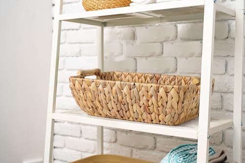 Water-Hyacinth-Storage-Baskets-with-Wooden-HandlesLarge-Wicker-Baskets-for-Organizing-Set-of-2