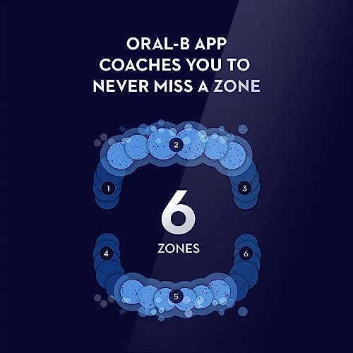 Image of Oral-B iO Series 8 Electric Toothbrush With 3 Replacement Brush Heads, White Alabaster
