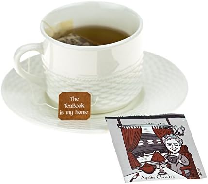 LiTEArary Series #2: Agatha ChisTea (Agatha Christie), Organic Earl Grey Tea (100 Tea Bags)