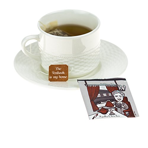 LiTEArary Series #2: Agatha ChisTea (Agatha Christie), Organic Earl Grey Tea (100 Tea Bags)