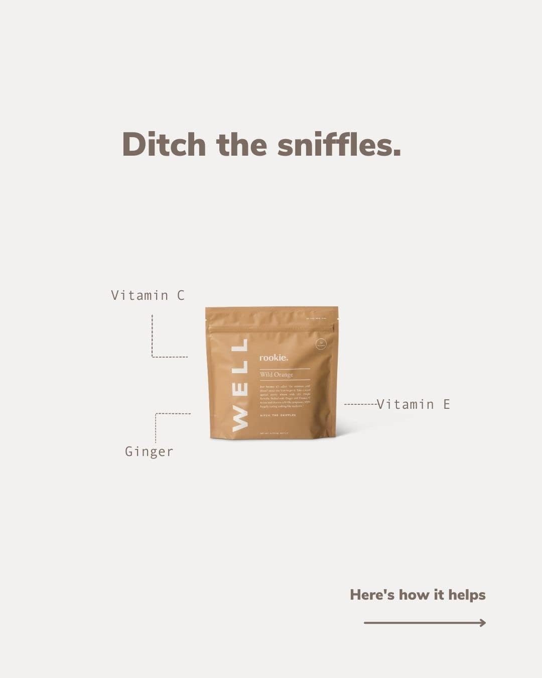 Well Vitamin C Boost Packets by Rookie Wellness