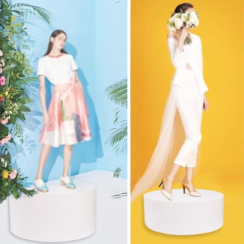 Espositore piedistallo per manichini, elegante vetrina pilastri per negozi di abbigliamento e negozi da sposa