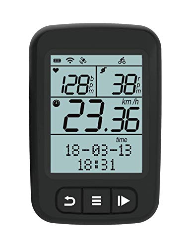 CooSpo GPS Bike Computer Wireless ANT+ Cycling Computer Bluetooth IP67 Waterproof Bicycle Speedometer