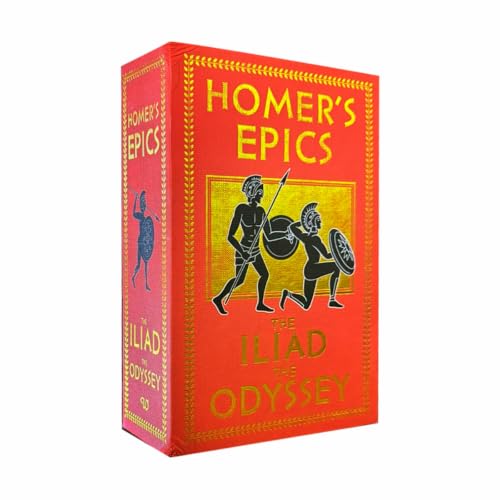 Image of The Odyssey & The Illiad: HOMER Collection Set of 2 Books - Hardcover Special edition (Wilco Classics)