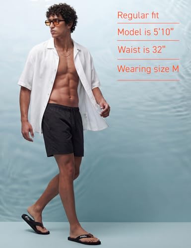 Image of DAMENSCH Men Matte Finish, Quick-Dry Shorts DaAqua Swim Shorts