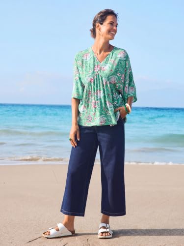 Blouse fluide coupe ample Daxon en maille légère confortable - 3