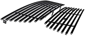 APS Premium Stainless Steel Black Billet Grille Grill Compatible with Ford Escape 2005-2007 Combo N19-H33978F