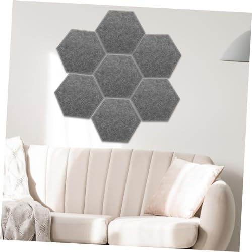 Paneles Acústicos Absorbentes de Sonido 8 piezas para Reducción de Ruido, Diseño Moderno para Estudio y Oficina, Fácil Instalación, Aislamiento Acústico miniatura 2