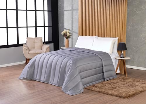 Edredom Micropercal 400 Fios Acetinado Toque Super Macio Solteiro...